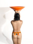 Scultura Art Dèco "Offerta" in Ceramica di C.I.A. Manna Anni 40