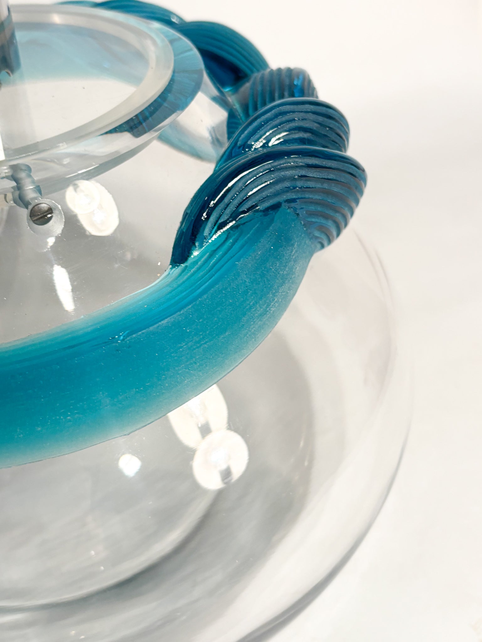 Lampada da Tavolo in Cristallo "Cyrus" di Marie-Claude Lalique Anni 70