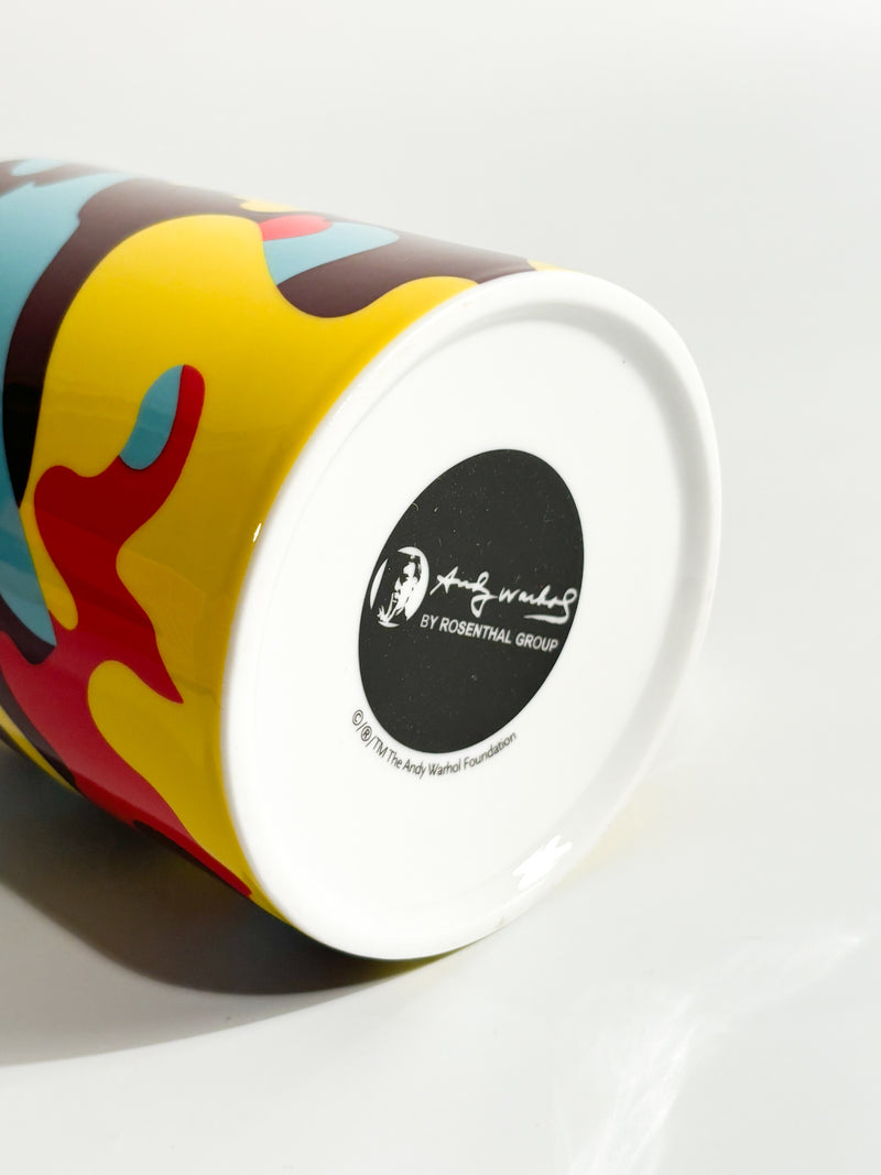 Tazza in Ceramica di Rosenthal Collezione Andy Warhol Mugs