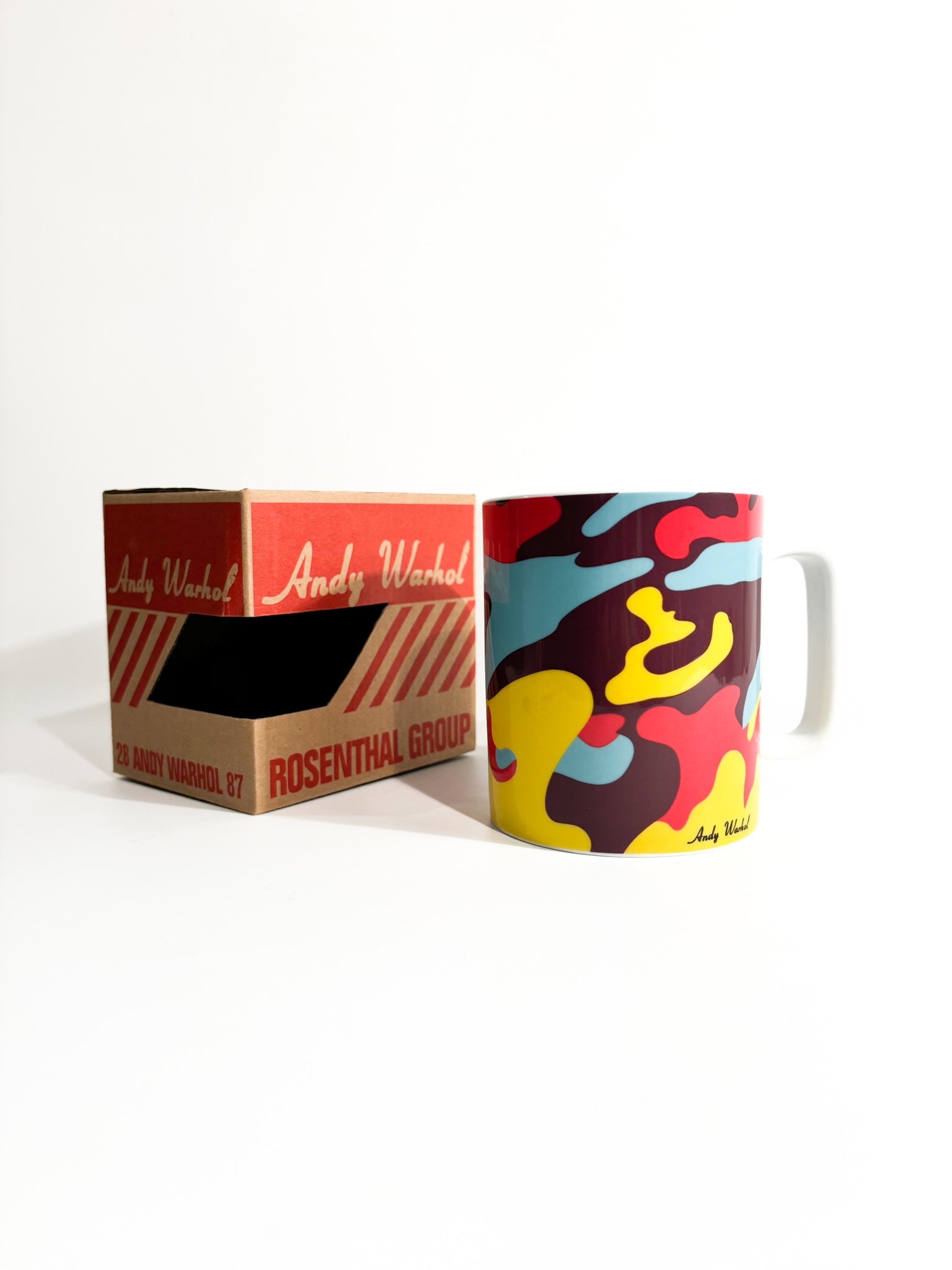 Rosenthal Ceramic Mug Andy Warhol Mugs Collection