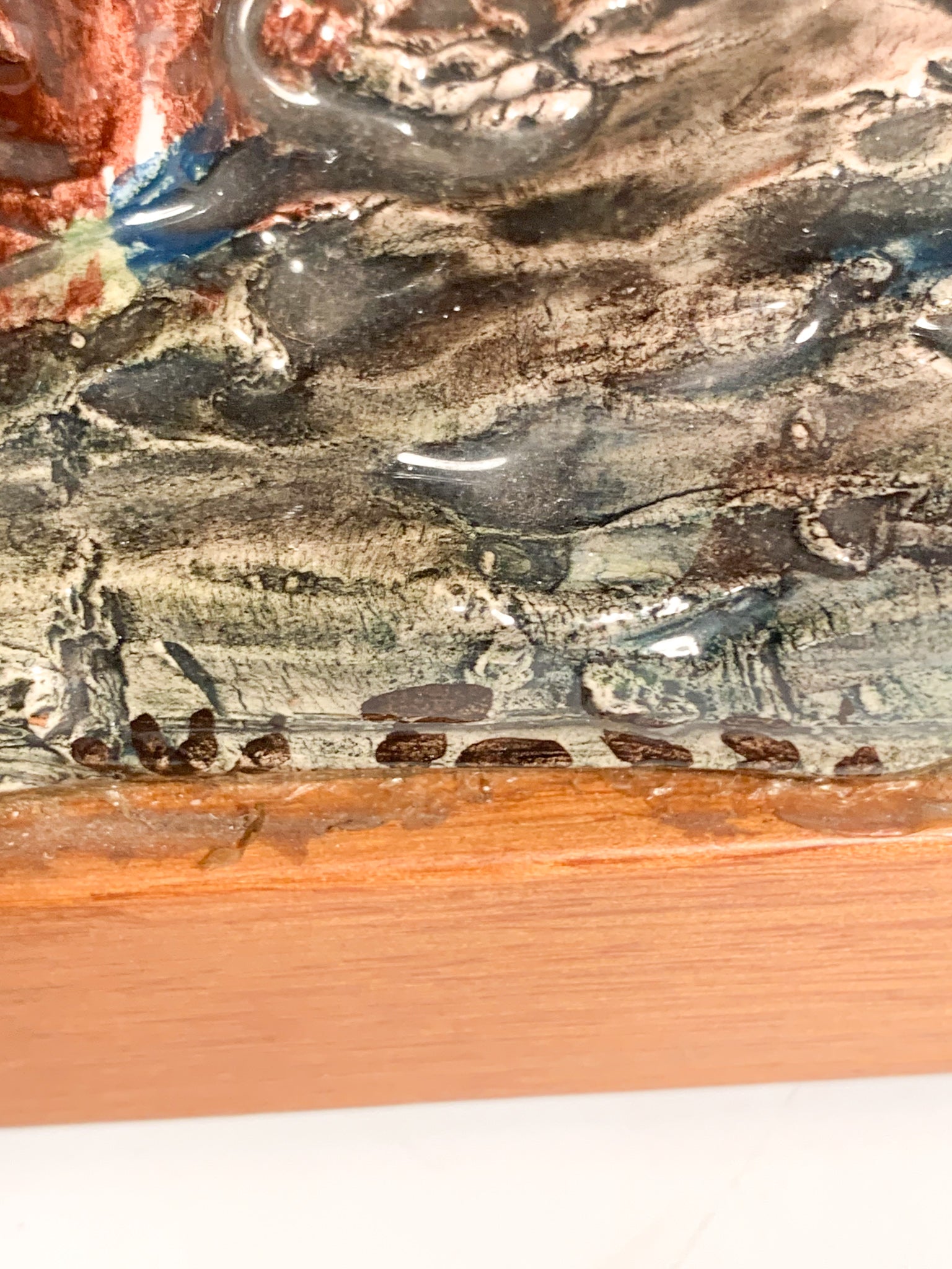 Ceramic Sculpture of a Couple of Musicians by Walter Pozzi, 1980s