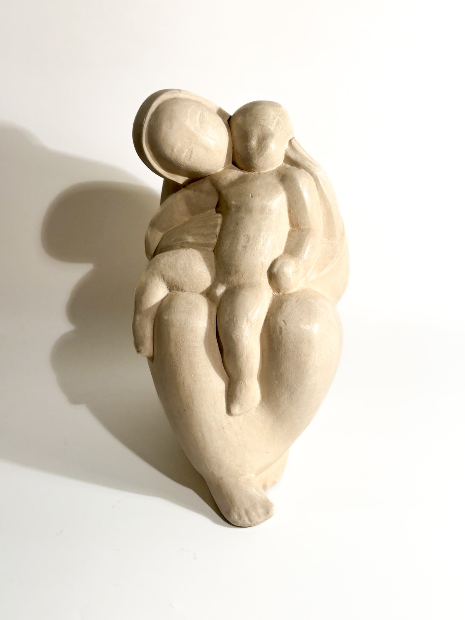 Wandermeerche Maternity Plaster Sculpture from the 1950s