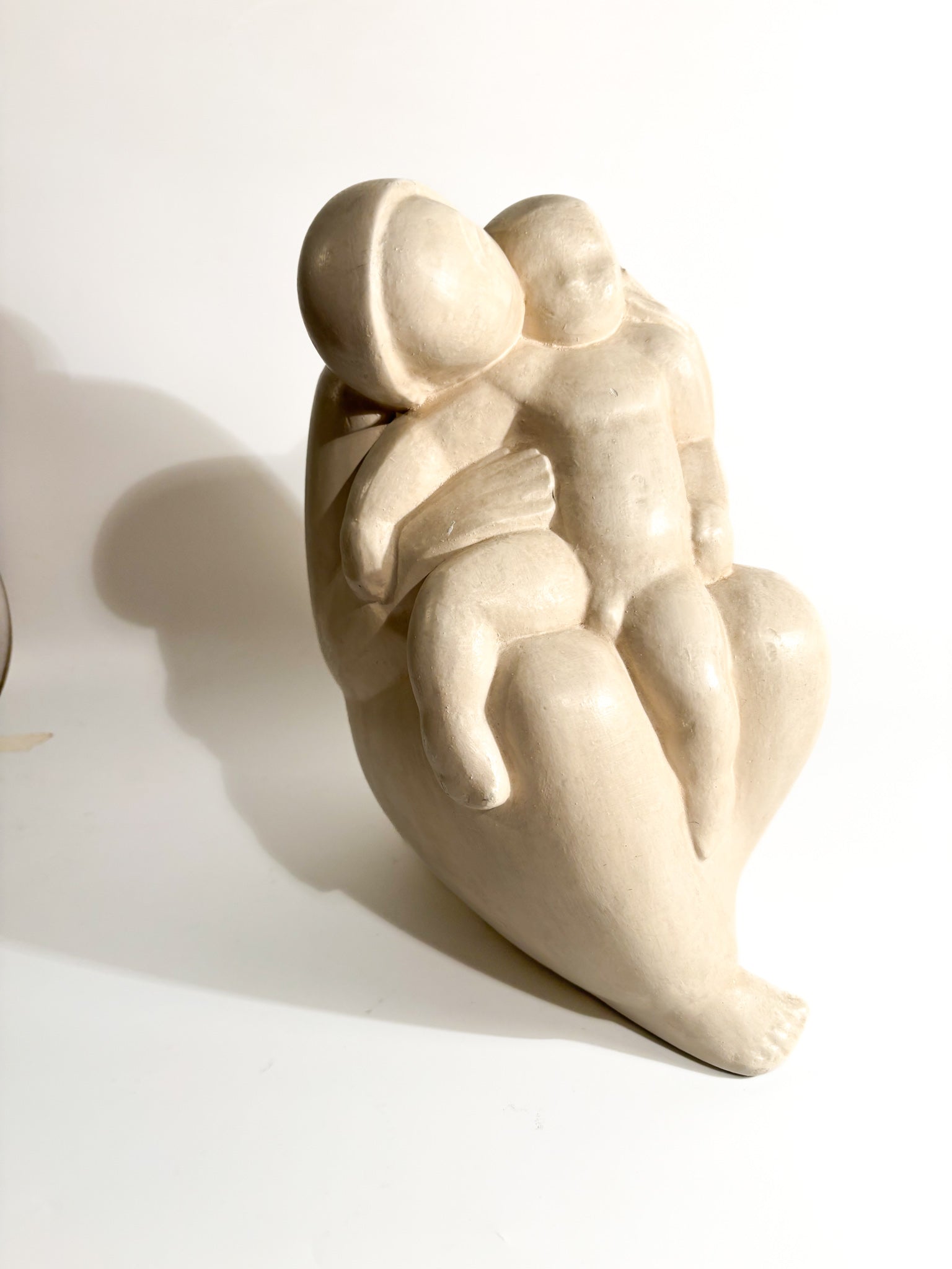 Wandermeerche Maternity Plaster Sculpture from the 1950s