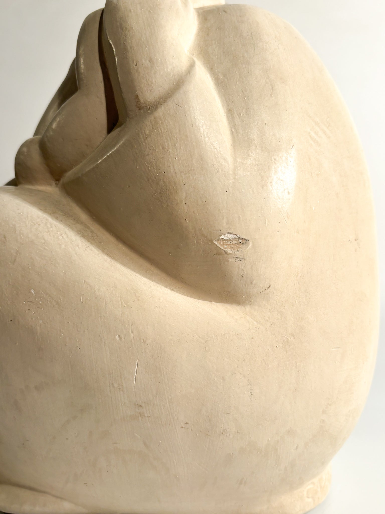 Wandermeerche Maternity Plaster Sculpture from the 1950s