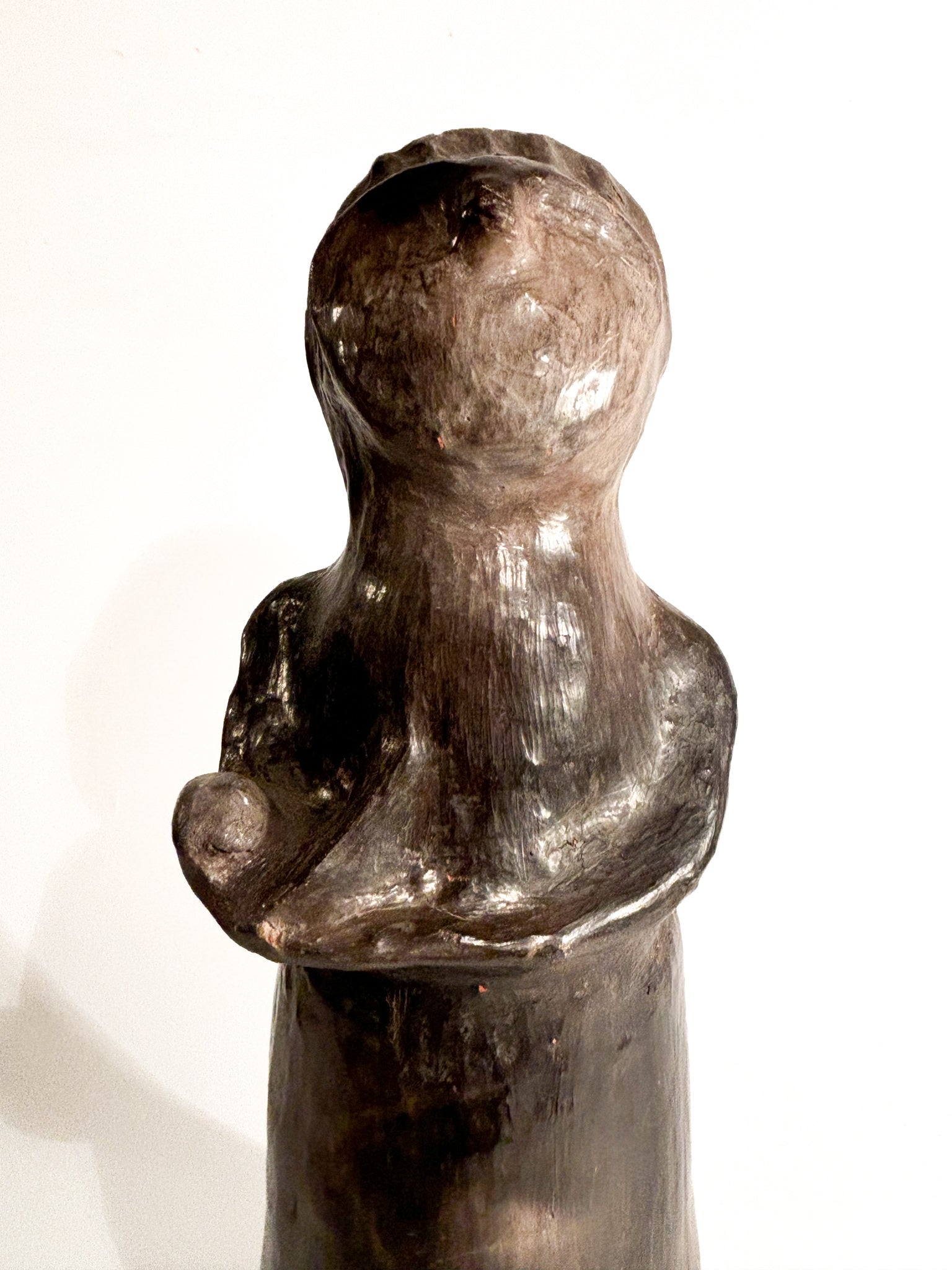 Maternity Ceramic Sculpture by an Italian Artist from the 1950s