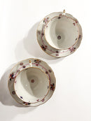 Coppia di Tazze in Porcellana di Herend Candida Tupini Napoli