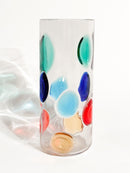 Set of 6 Beverage Glasses by Simone Cenedese in Multicolored Murano Glass 90s