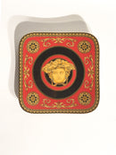 Piatto Quadrato Medusa Rossa Di Versace per Rosenthal