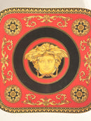 Piatto Quadrato Medusa Rossa Di Versace per Rosenthal