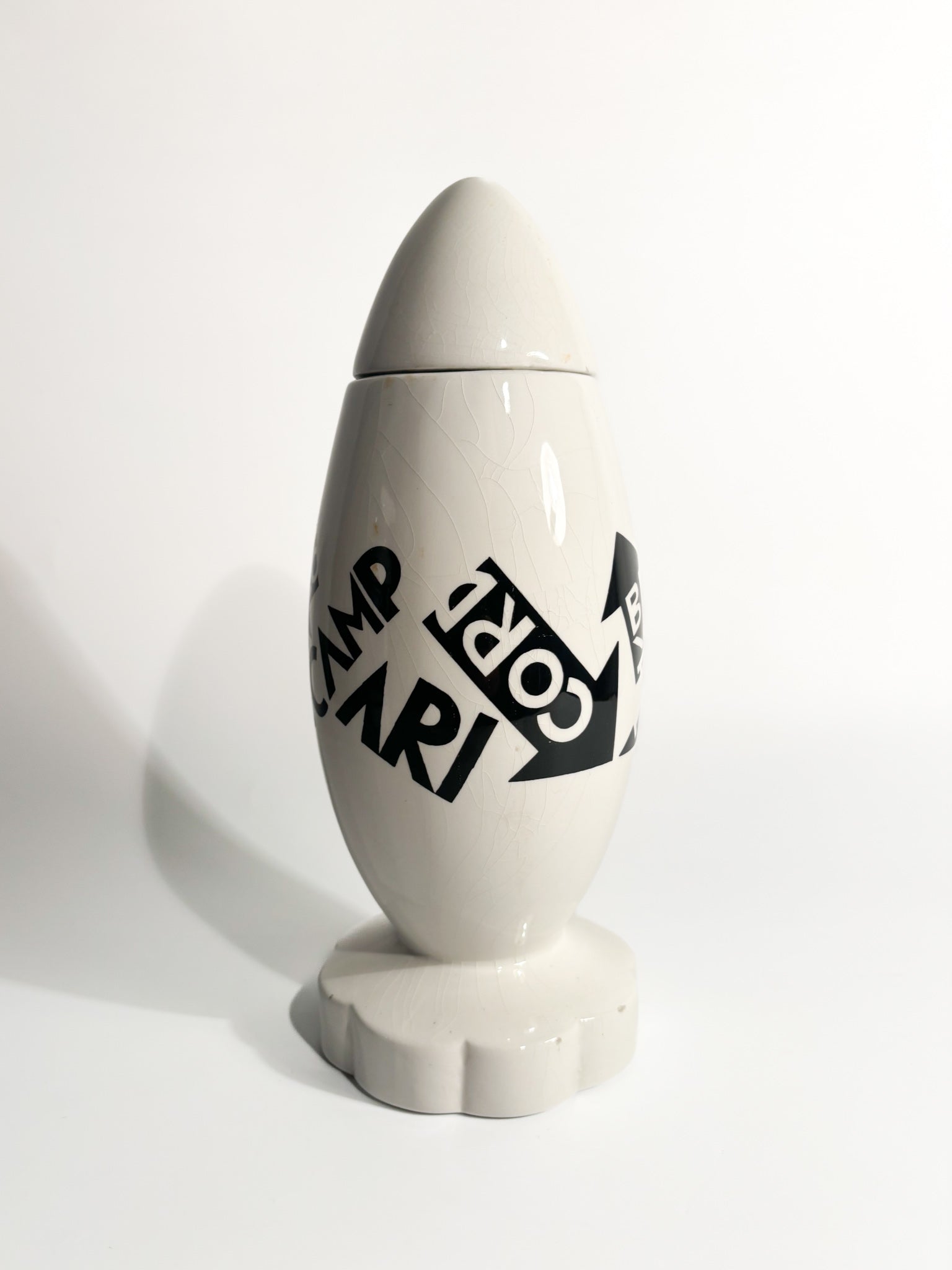 Bomba Vase for Campari by Matteo Thun and Fortunato Depero from 1987