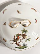 Zuppiera Centrotavola in Porcellana di Herend Rothschild Anni 70