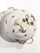 Zuppiera Centrotavola in Porcellana di Herend Rothschild Anni 70