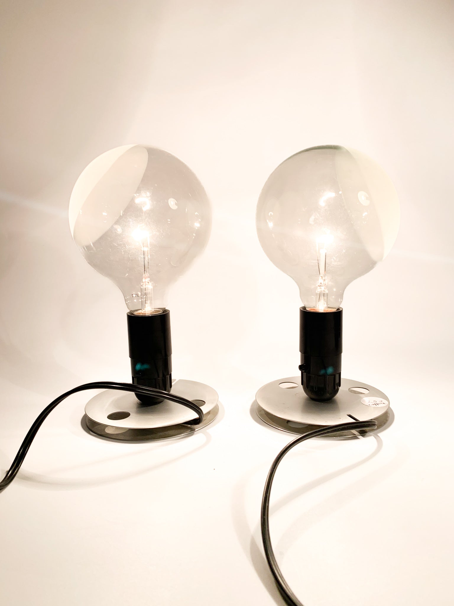 Pair of Table Lamps by Achille Castiglioni for Flos from 1972