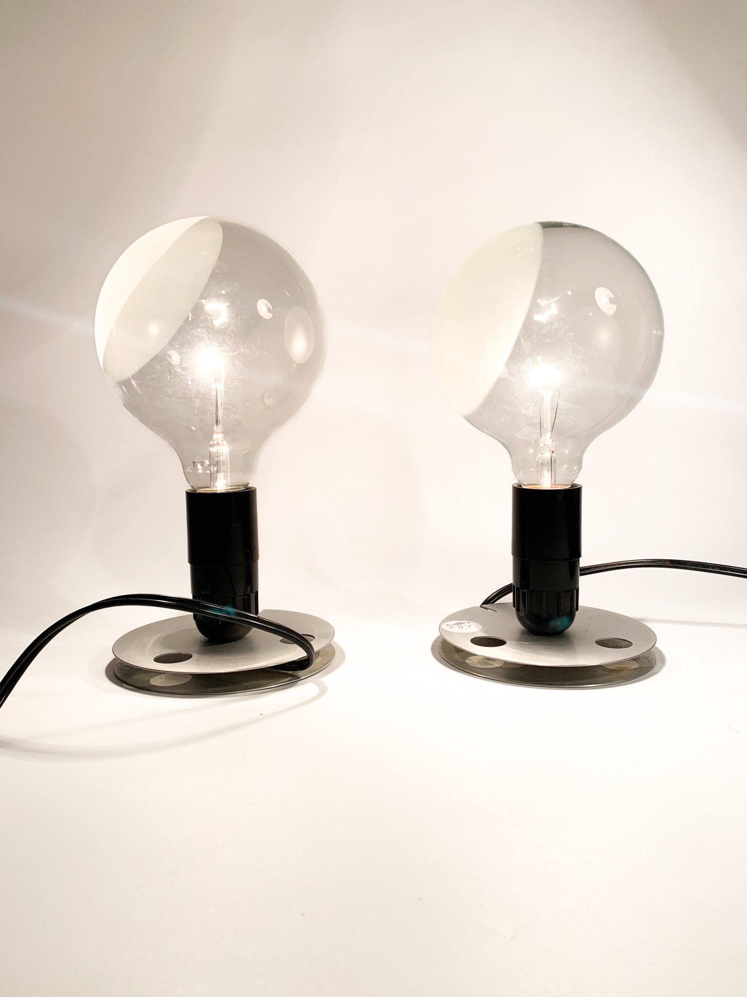 Pair of Table Lamps by Achille Castiglioni for Flos from 1972