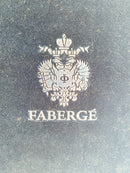 Coppia di Portacandele in Cristallo Fabergè con Scatola Anni 20