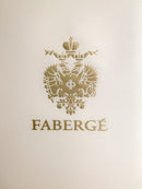 Coppia di Portacandele in Cristallo Fabergè con Scatola Anni 20