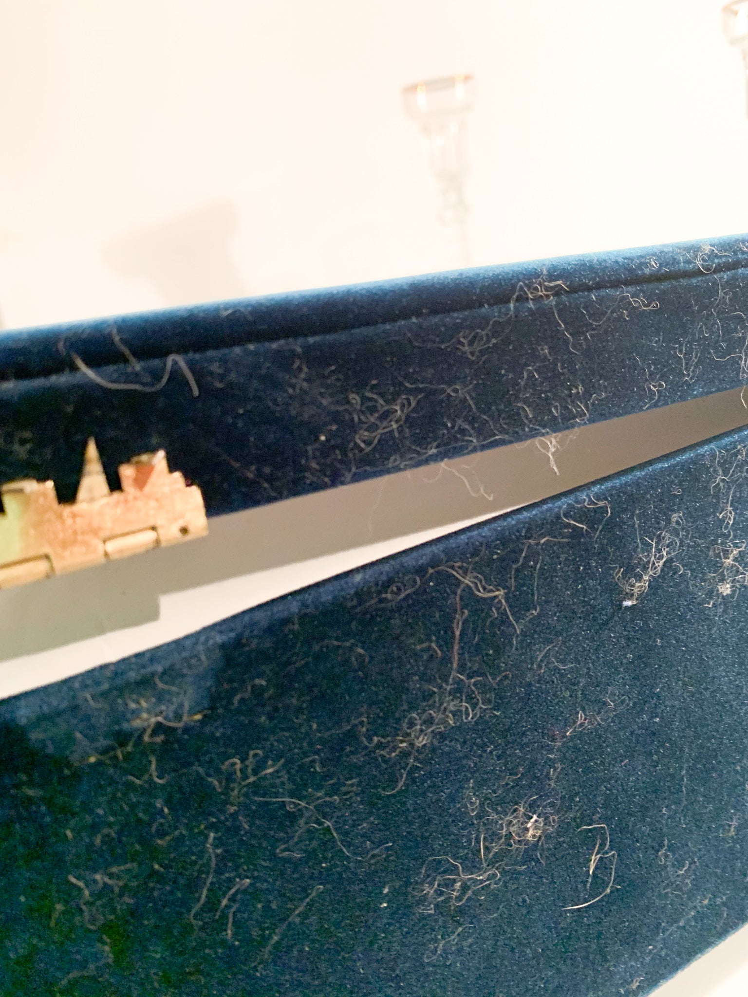 Pair of Fabergè Crystal Candle Holders with 1920s Box