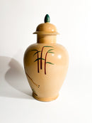 Vaso Potiche in Ceramica Ceramital Dipinto a Mano Anni 40