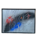 Dipinto Olio su Cartoncino Serie 'Spirali' di Roberto Crippa Anni 65-70