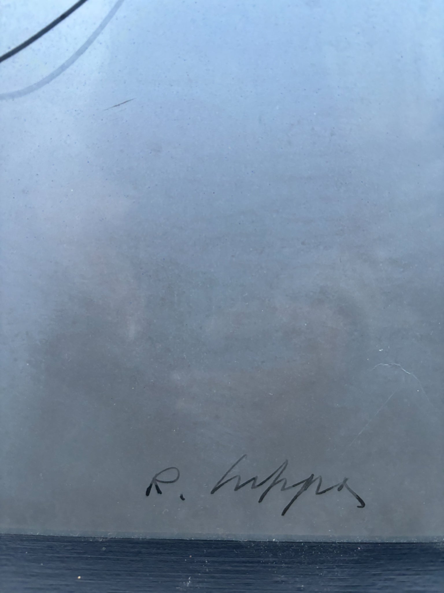 Oil Painting on Cardboard 'Spirali' Series by Roberto Crippa 1965-70s