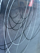 Dipinto Olio su Cartoncino Serie 'Spirali' di Roberto Crippa Anni 65-70