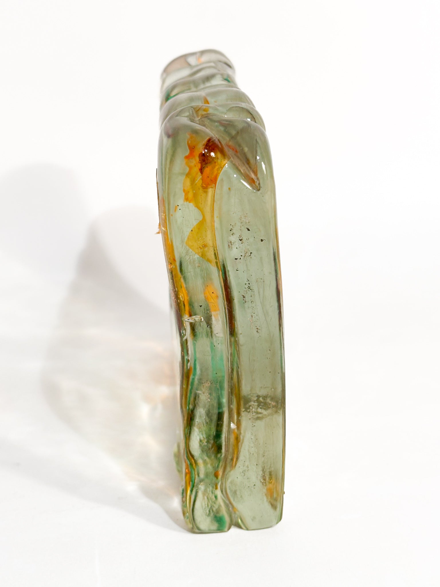 Scultura Acquario in Vetro di Murano Attribuita a Cenedese Anni 70