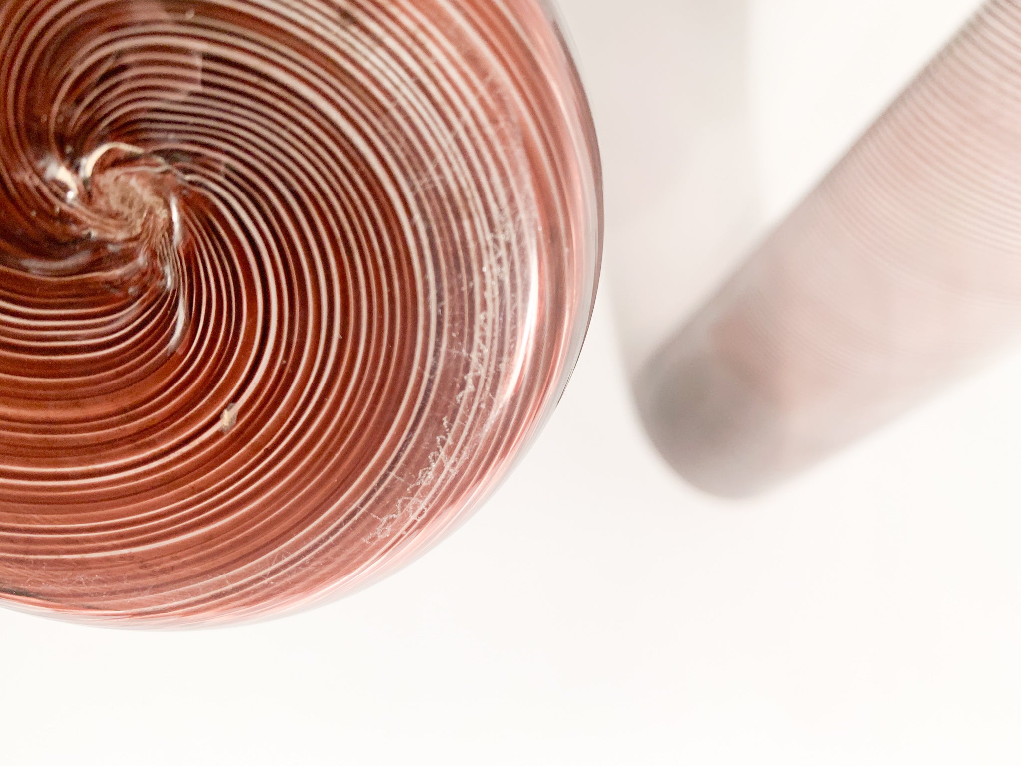 Pair of Filigree Murano Glass Vases by Tapio Wirkkala for Venini, 1970s