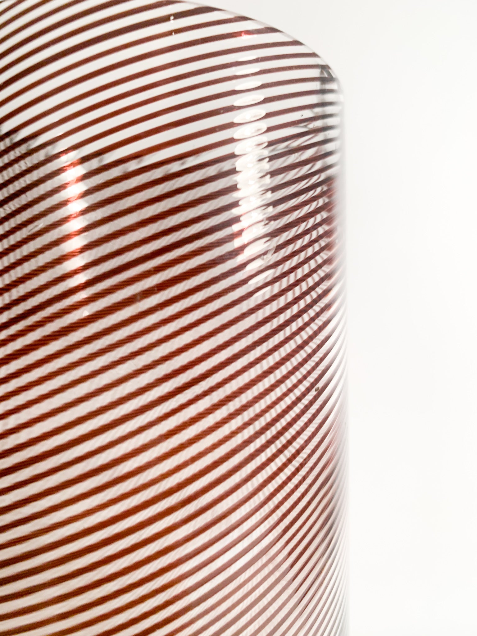 Pair of Filigree Murano Glass Vases by Tapio Wirkkala for Venini, 1970s