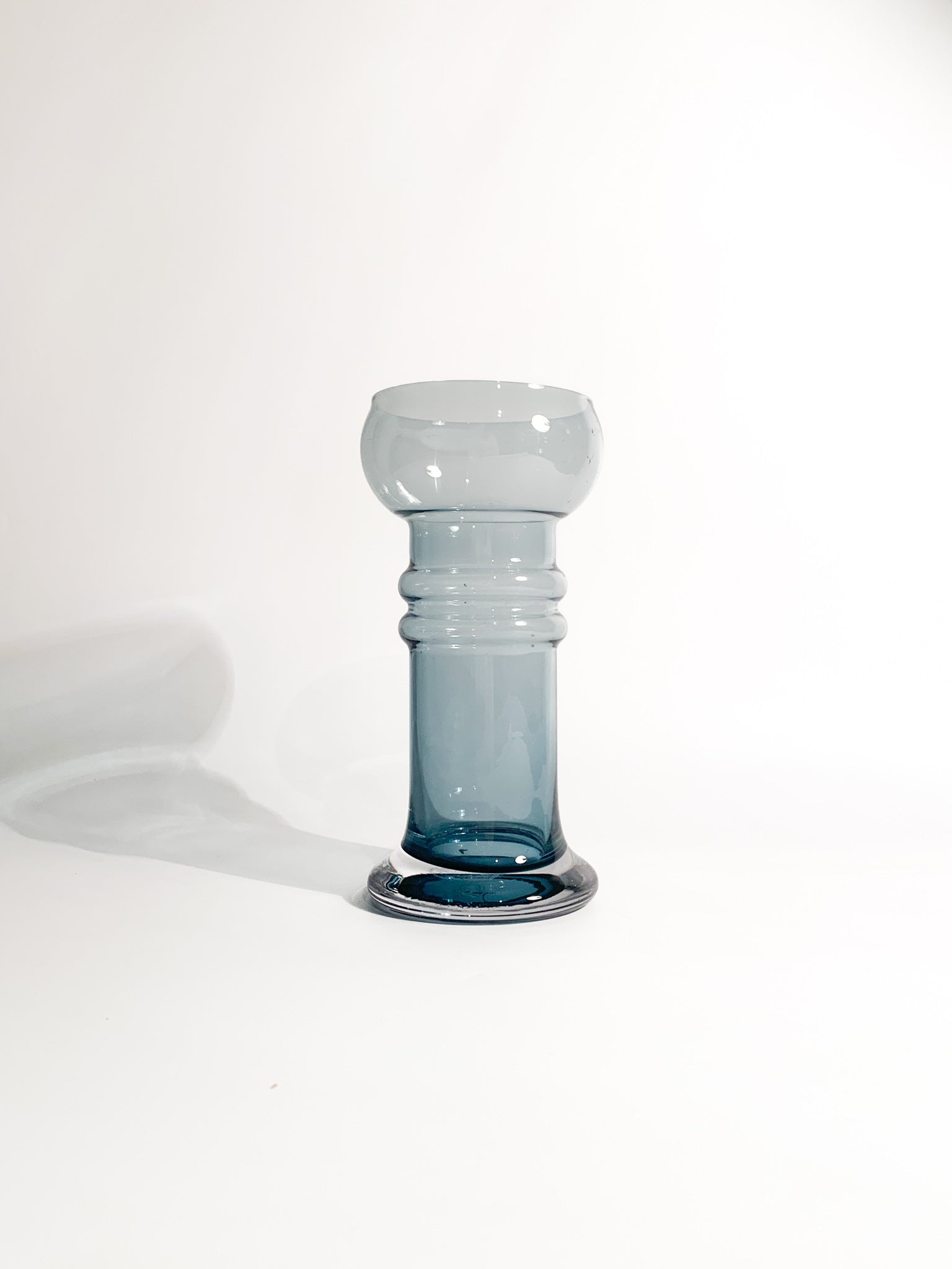 Vaso 'Kielo' Vetro Finlandese Disegnato da Tamara Aladin per Riihimäki Anni 60