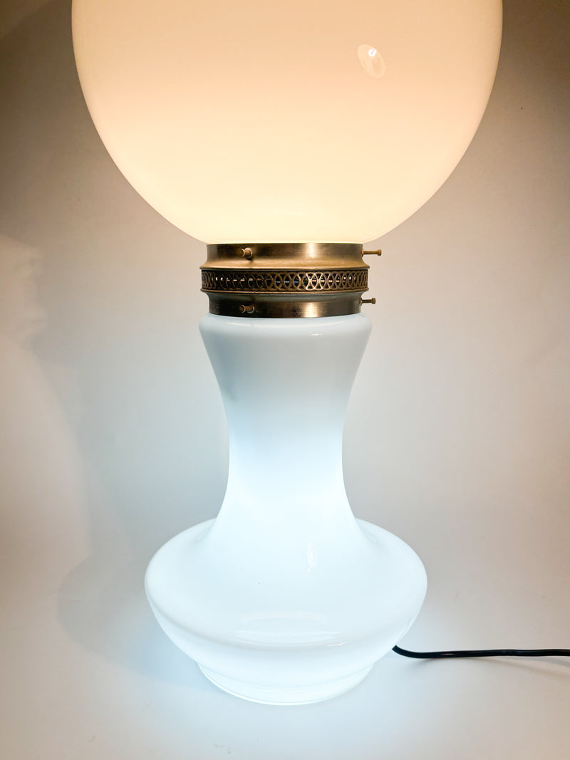 Murano Glass Lamp with Double Light from the 1960s