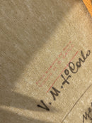 Dipinto Olio su Tela 'Ragazza con Specchietto' di Vittorio Maria di Carlo del 1972