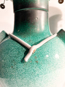 Pair of Bases for Male and Female Lamps Made of Ceramic from the 1960s