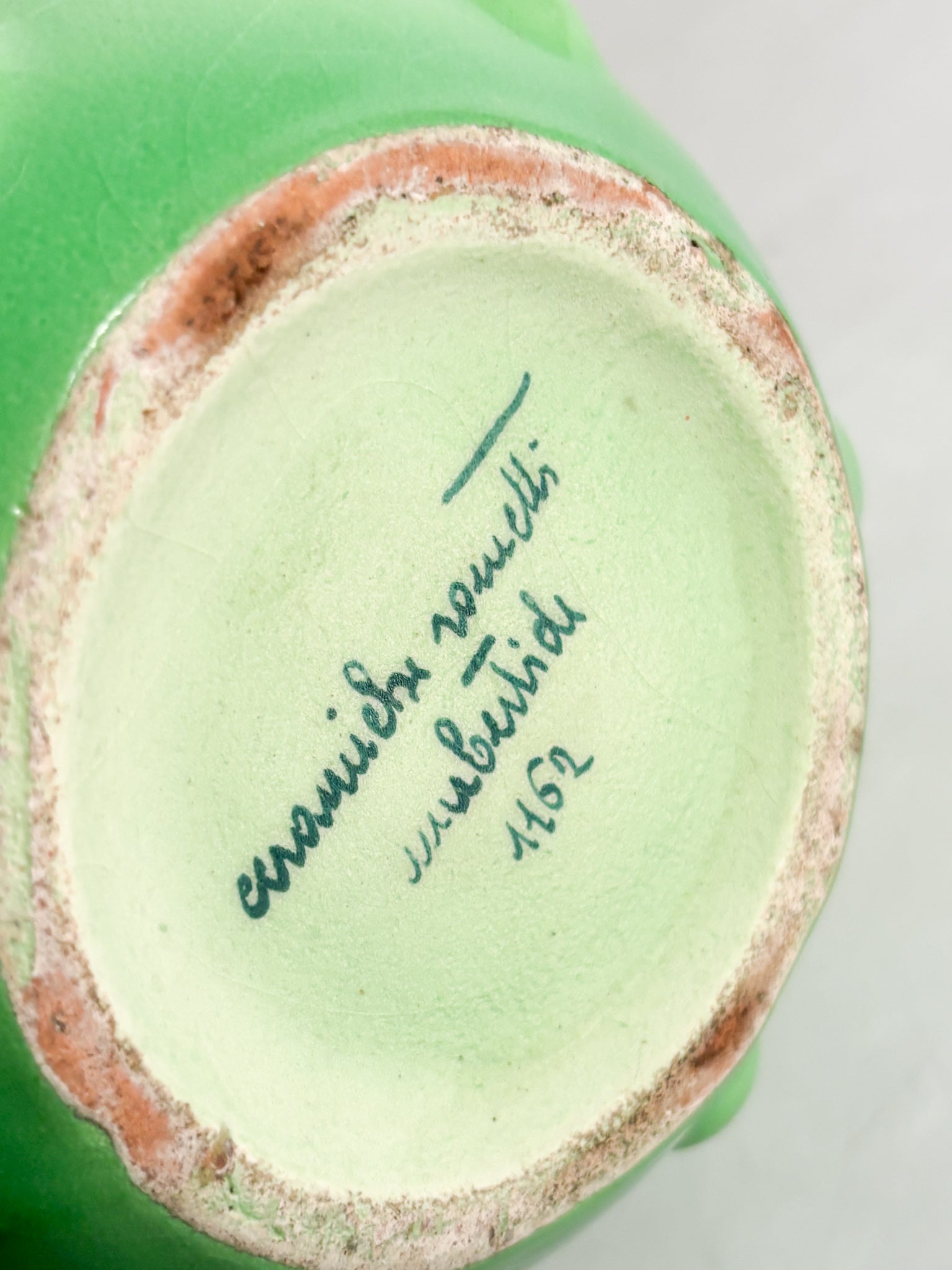 Vaso in Ceramica di Rometti Dipinto a Mani Anni 40