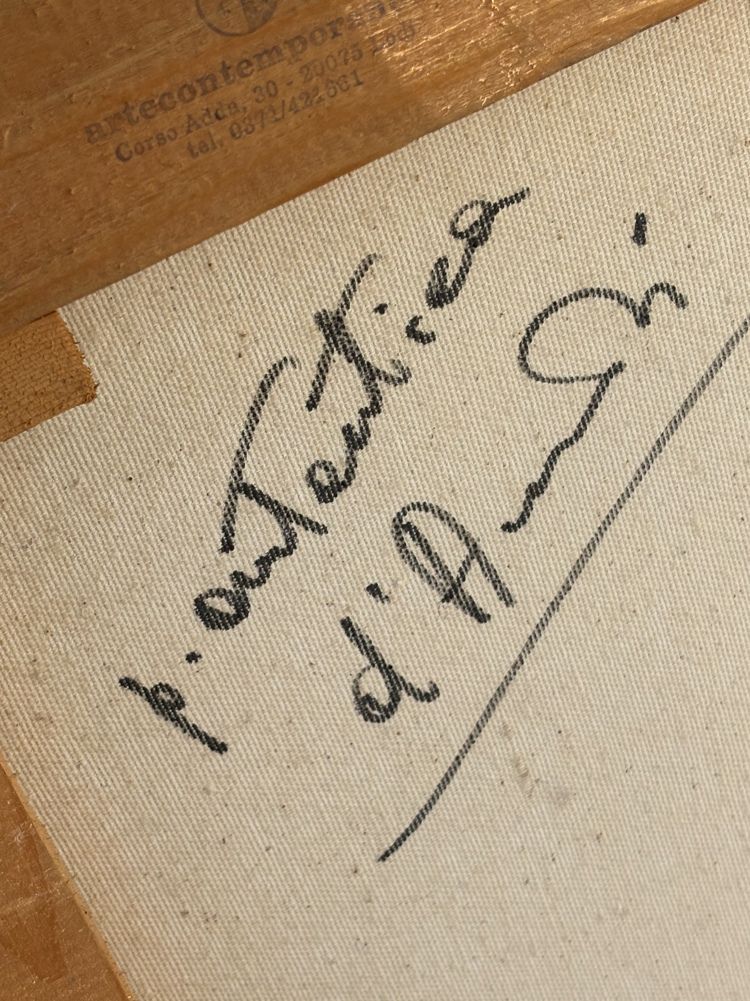 Oil Painting on Canvas of Vase of Flowers in Green by Gian Rodolfo D'Accardi 1970s