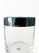 Potiche in Glass and Silver Metal by Lino Sabattini, 1970s