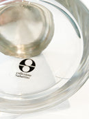 Potiche in Glass and Silver Metal by Lino Sabattini, 1970s