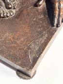 Scultura di Dama in Bronzo di Autore Italiano Anni 20