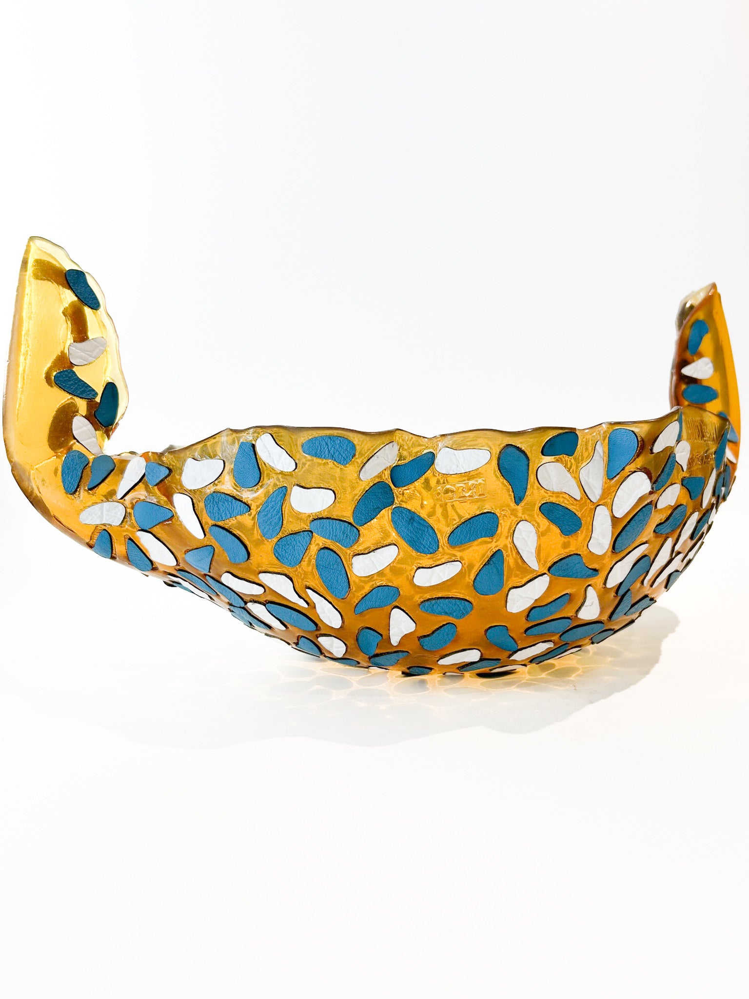 Fruit Basket in Resin and Leather by NativoCampana for Corsi Design 2015