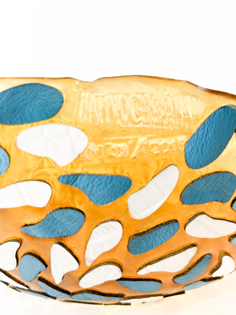 Fruit Basket in Resin and Leather by NativoCampana for Corsi Design 2015
