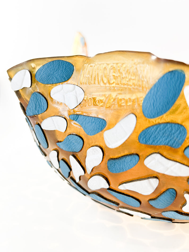 Fruit Basket in Resin and Leather by NativoCampana for Corsi Design 2015