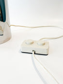 Table Lamp in Chromed Metal Produced by Reggiani from the 1970s