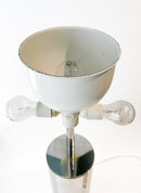 Table Lamp in Chromed Metal Produced by Reggiani from the 1970s