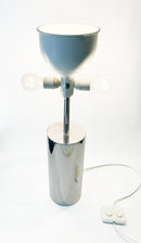 Table Lamp in Chromed Metal Produced by Reggiani from the 1970s