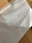 Dipinto Tecnica Mista su Carta Intelata di Franco Rognoni Anni 70