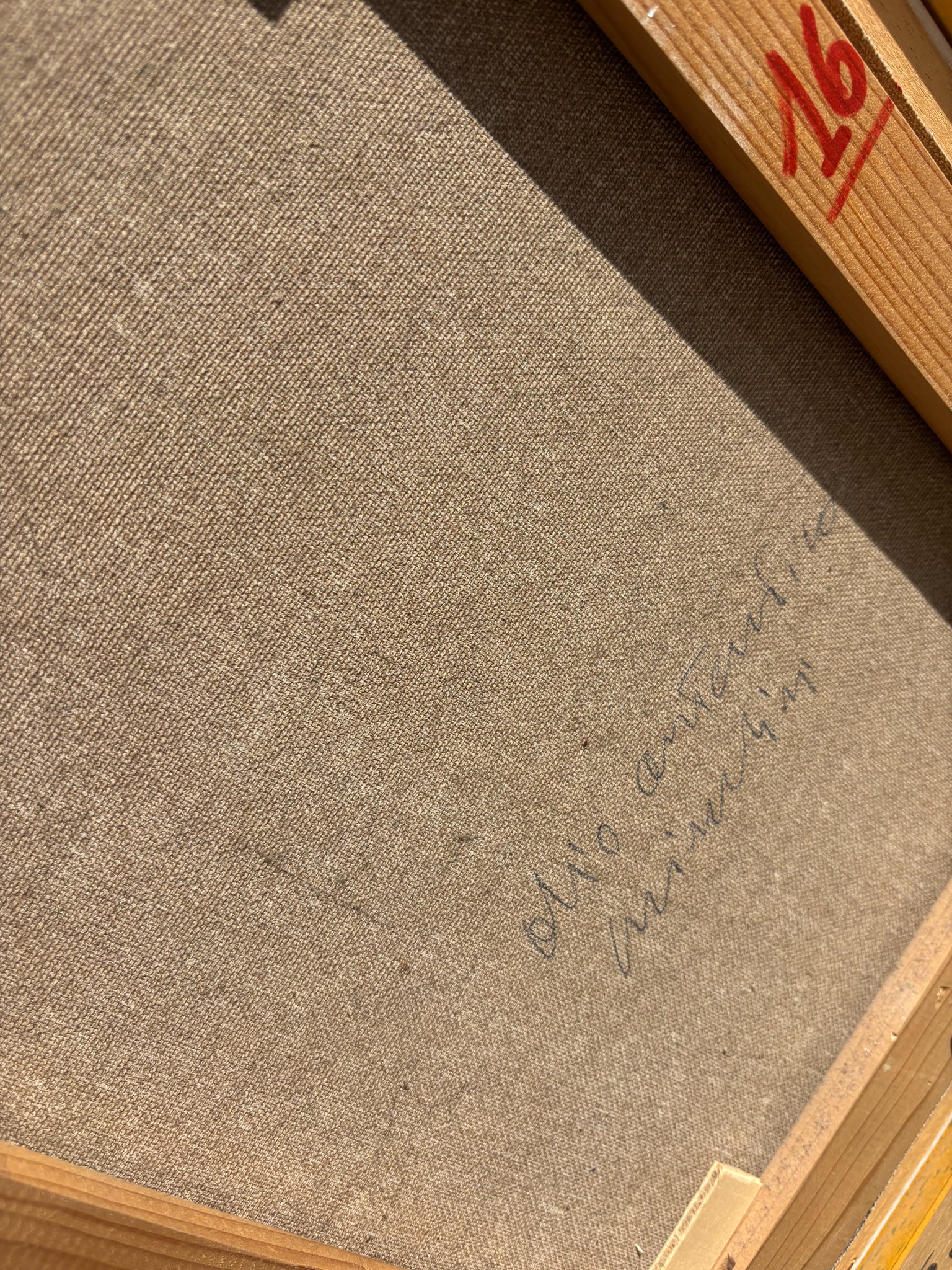 Oil Painting on Canvas of Venice by Remo Brindisi 70s