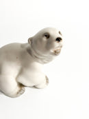 Russian Ceramic Polar Bear Figurine from the 1950s