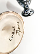 Pair of Hand-painted Ceramic Jugs by Alfredo Cartoceti Pesaro, 1920s