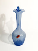 Hand-blown Light Blue Murano Glass Carafe from the 1950s