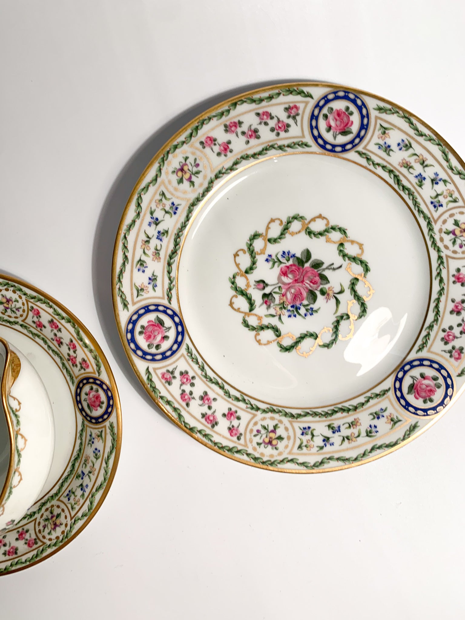 Haviland Limoges Louveciennès Porcelain Service 1940s