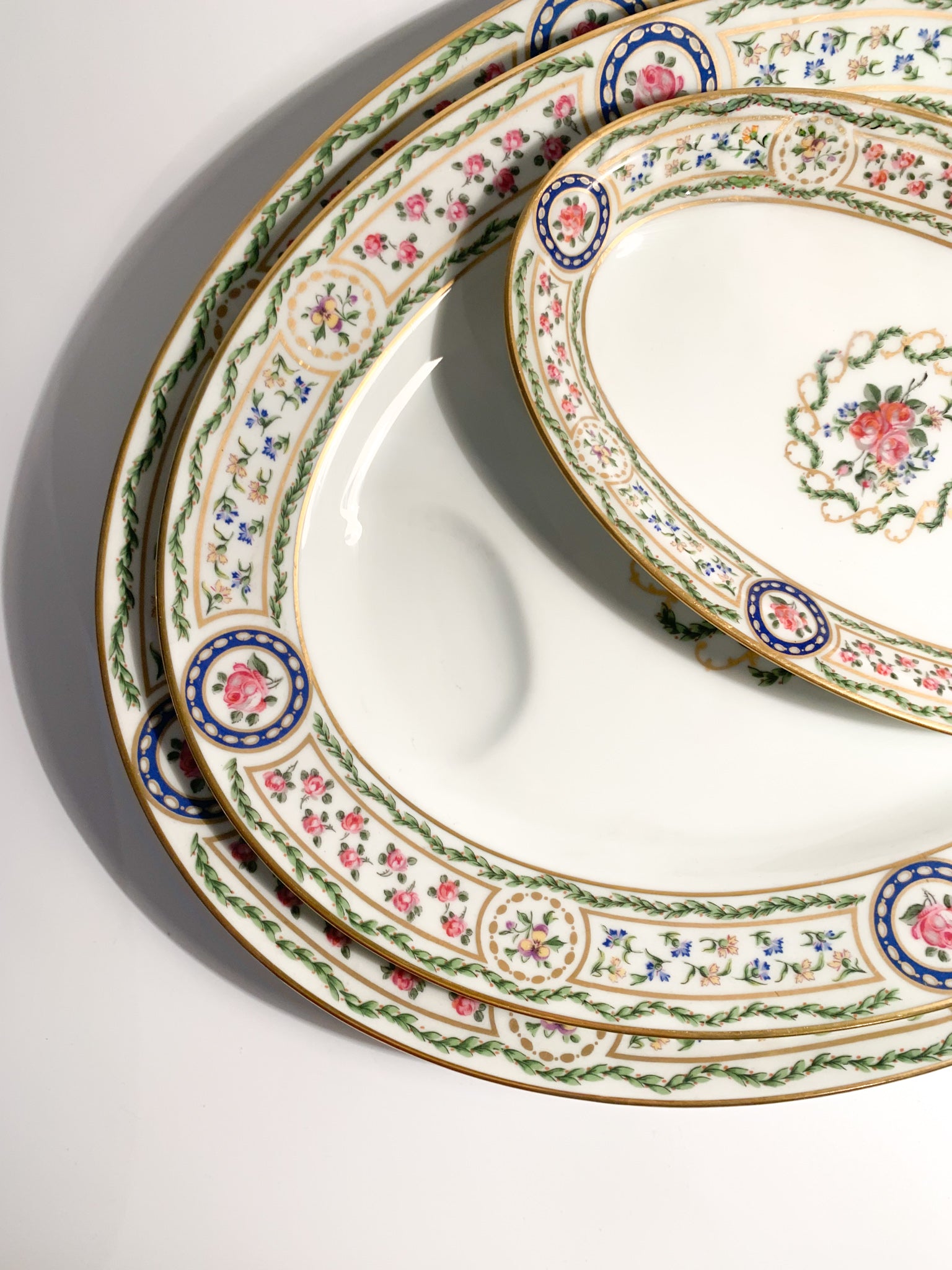 Haviland Limoges Louveciennès Porcelain Service 1940s